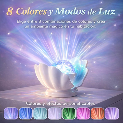 Lámpara Aurora Boreal Concha