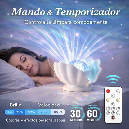 Lámpara Aurora Boreal Concha